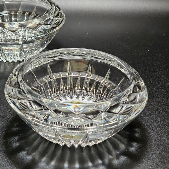 2 Princess House 3 in1 Candle Holders 2" taper dinner candle pillar votive holde - Picture 10 of 11